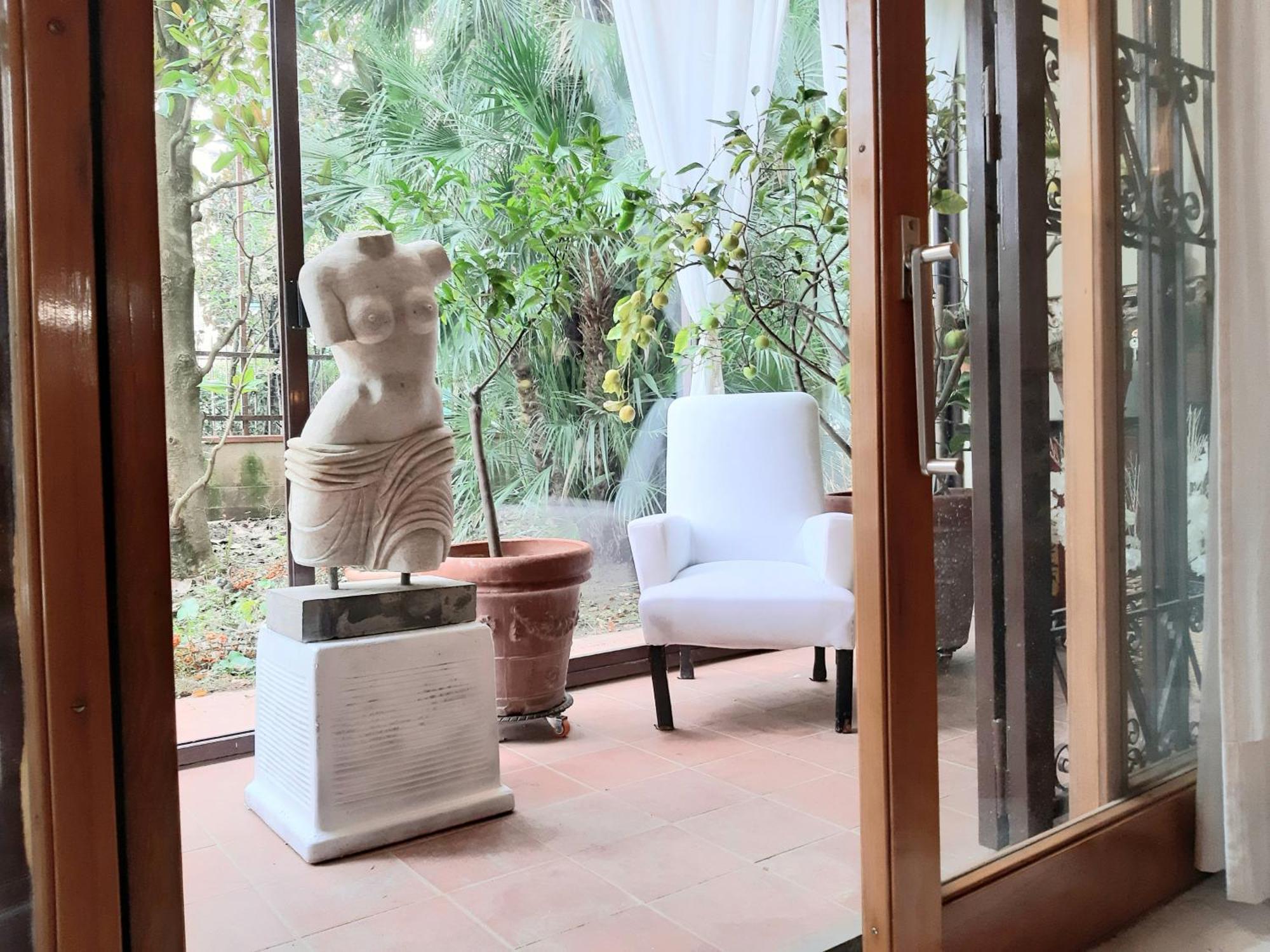 La Villa Bianca - Appartamento In Villa سيستو فيورنتينو المظهر الخارجي الصورة